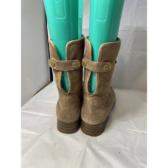 Tara M Torishearing Brown Midi Boots Womens Sz 10 Convertible - Picture 3 of 8